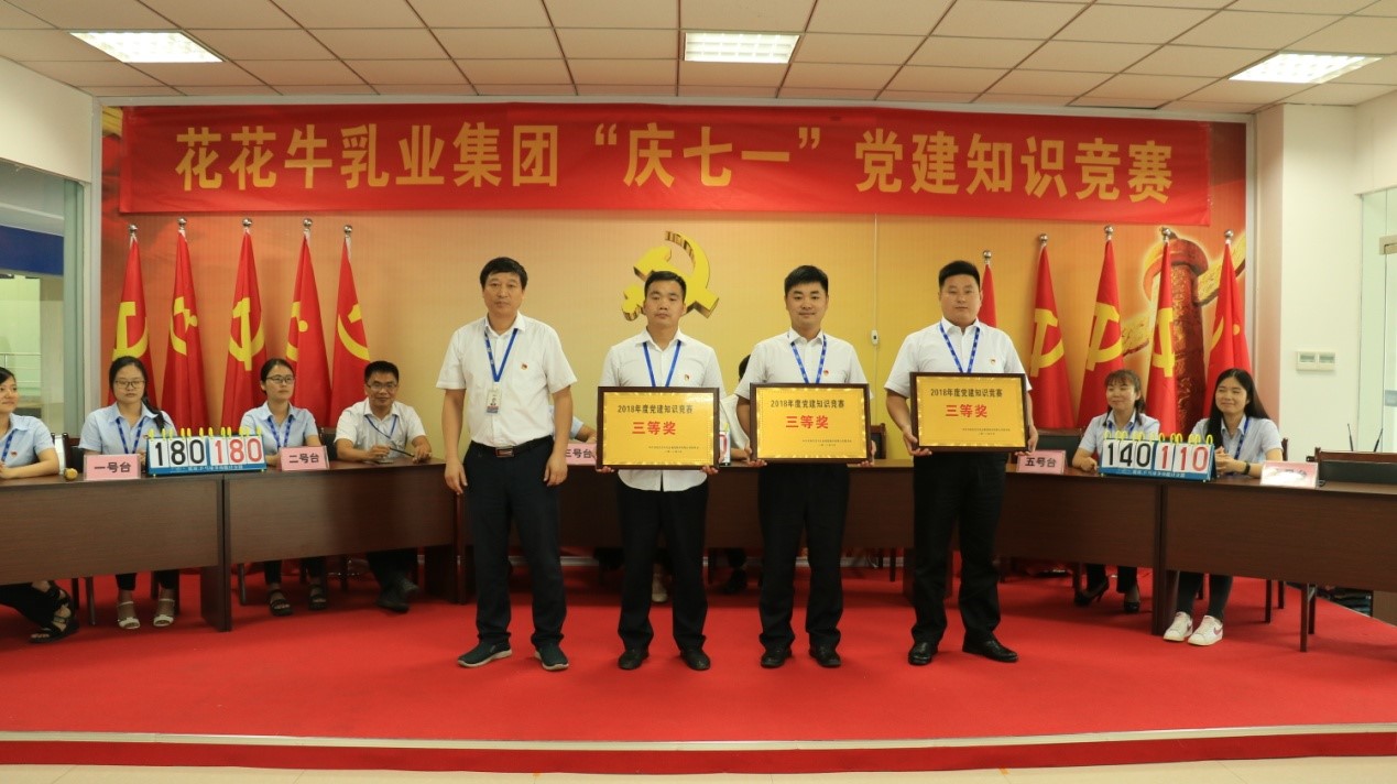 知识竞赛争先锋   比学赶超展风采 —— 荣耀网页版_荣耀（中国）乳业集团党委举办庆 “七一”党建知识竞赛