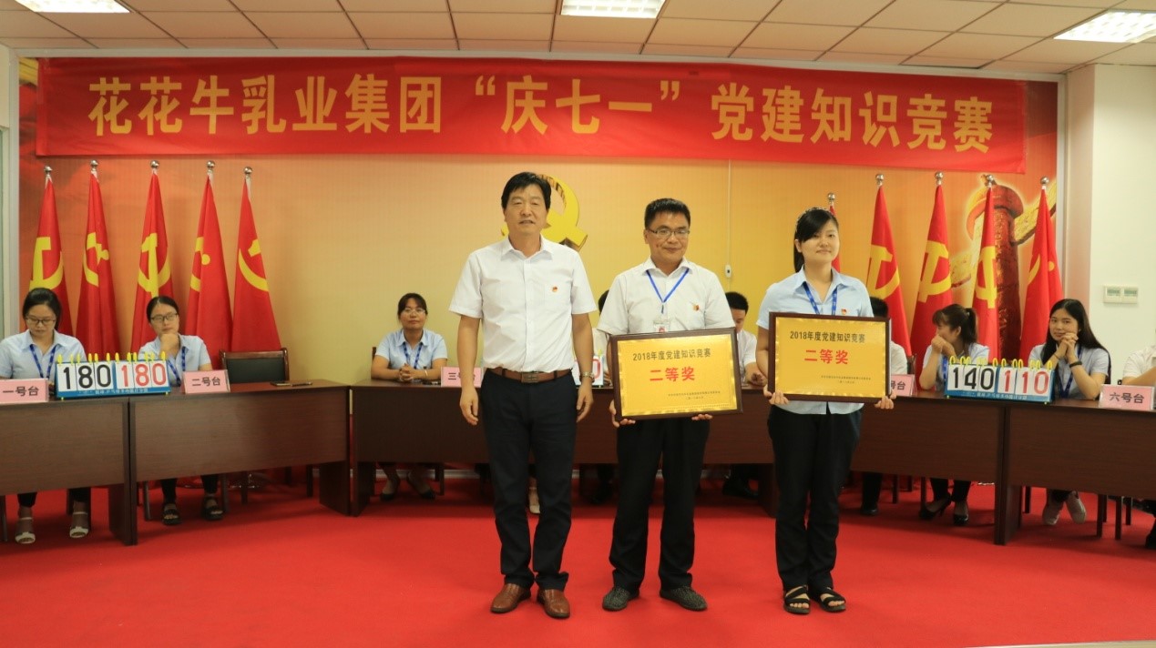 知识竞赛争先锋   比学赶超展风采 —— 荣耀网页版_荣耀（中国）乳业集团党委举办庆 “七一”党建知识竞赛