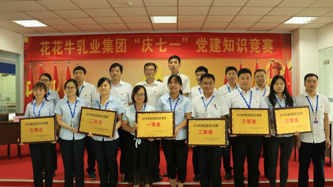 知识竞赛争先锋   比学赶超展风采 —— 荣耀网页版_荣耀（中国）乳业集团党委举办庆 “七一”党建知识竞赛
