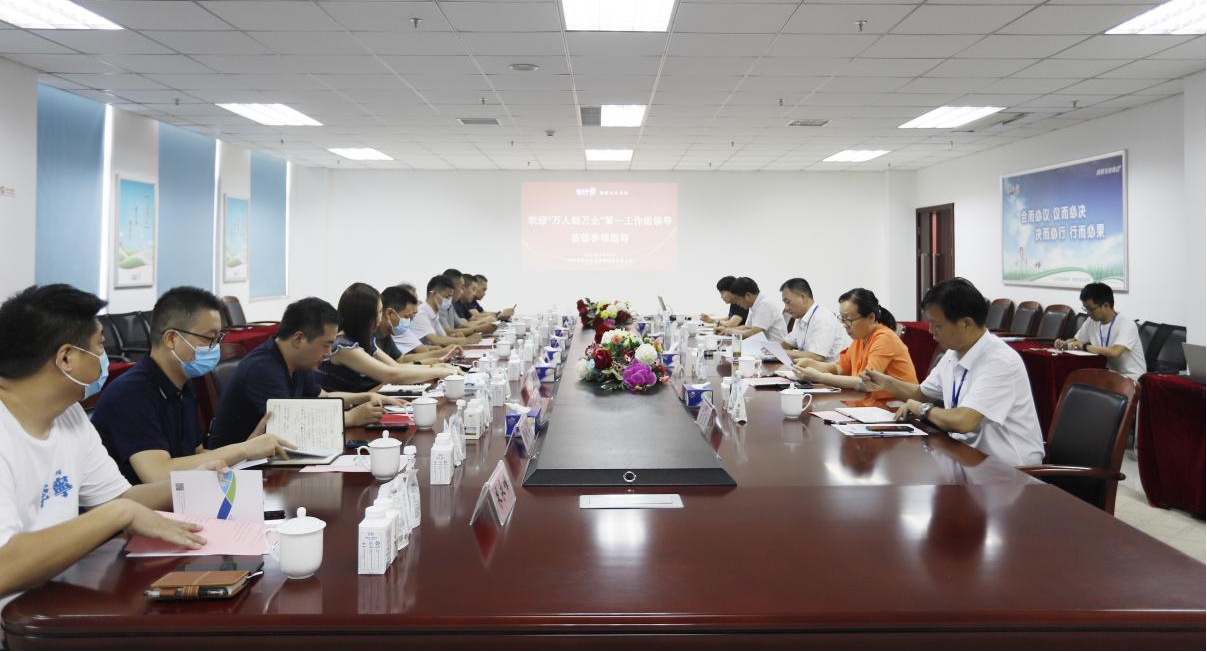 河南省“万人助万企”活动第一工作组 莅临荣耀网页版_荣耀（中国）乳业集团调研