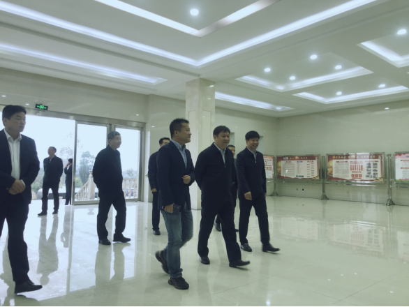 驻马店市委书记鲍常勇一行莅临荣耀网页版_荣耀（中国）平舆瑞亚和新蔡瑞亚调研