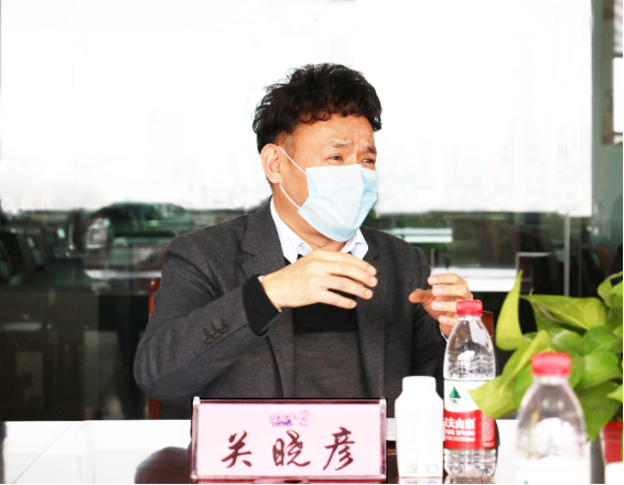 省委统战部副部长张红林一行莅临荣耀网页版_荣耀（中国）乳业集团 调研复工复产暨二七区民营经济发展工作座谈会