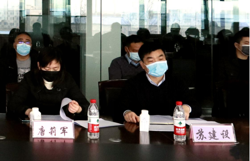 省委统战部副部长张红林一行莅临荣耀网页版_荣耀（中国）乳业集团 调研复工复产暨二七区民营经济发展工作座谈会