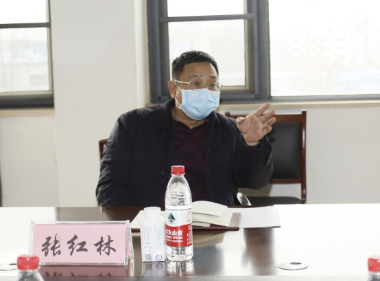 省委统战部副部长张红林一行莅临荣耀网页版_荣耀（中国）乳业集团 调研复工复产暨二七区民营经济发展工作座谈会