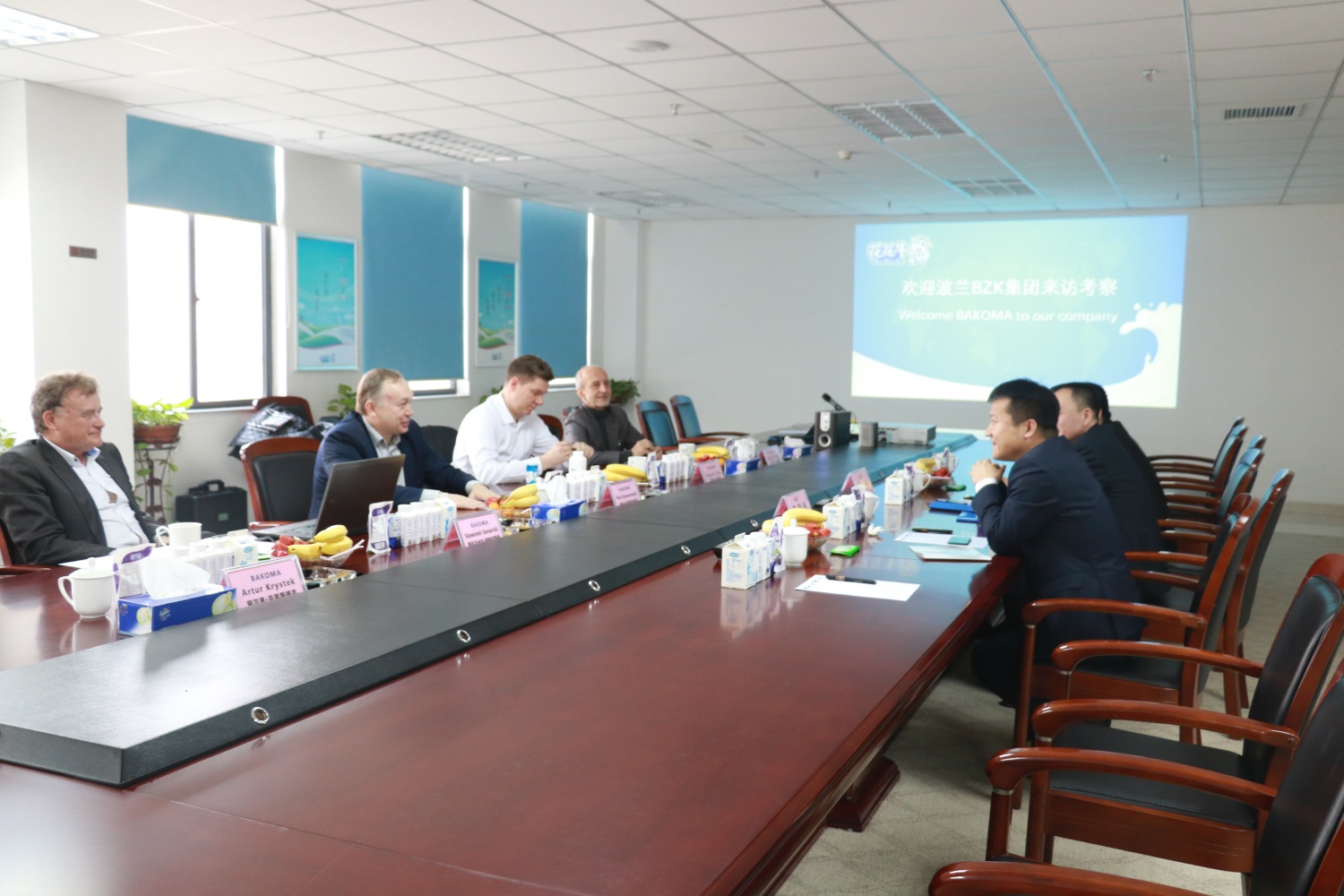 波兰BZK集团参观访问荣耀网页版_荣耀（中国）