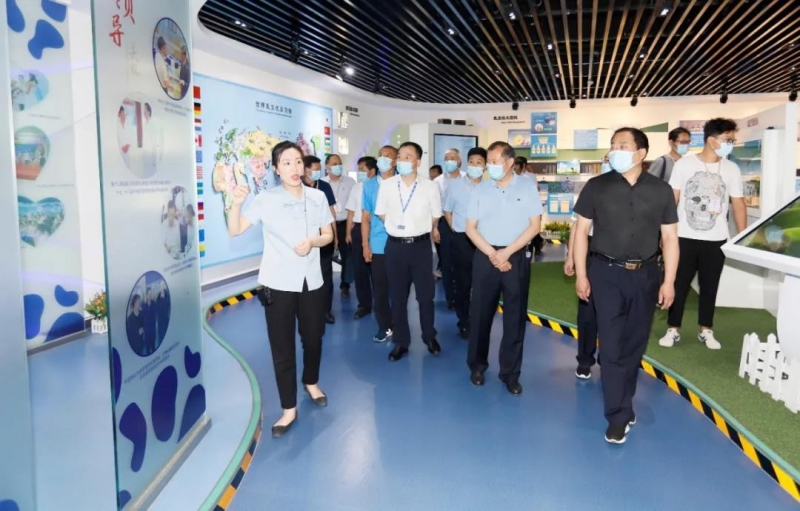 郑州市安全生产双重预防体系建设现场观摩会在荣耀网页版_荣耀（中国）乳业集团郑州分公司召开