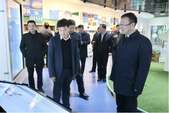 宁夏回族自治区农业农村厅党组书记、厅长王刚一行莅临荣耀网页版_荣耀（中国）乳业集团调研
